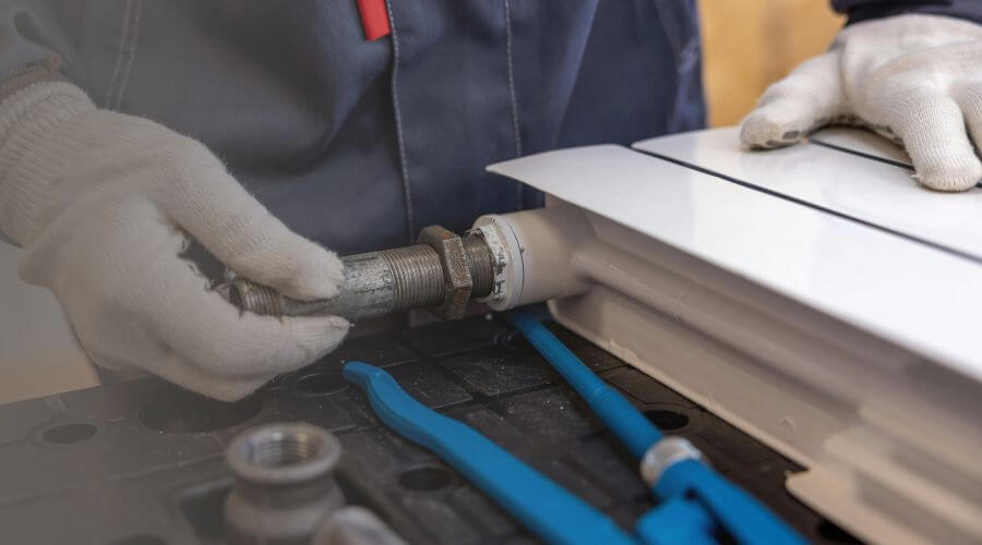 Professional clogged toilet repair in Deerfield, MO